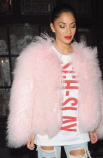 NICOLE SCHERZINGER Night Out in London 11/04/2017