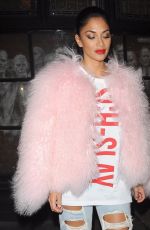 NICOLE SCHERZINGER Night Out in London 11/04/2017