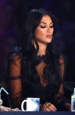 NICOLE SCHERZINGER on the Set of X Factor Show 11/19/2017