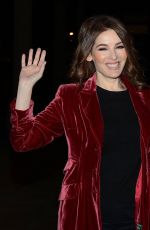 NIGELLA LAWSON Arrives at Late Late Show in Dublin 11/03/2017