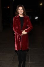 NIGELLA LAWSON Arrives at Late Late Show in Dublin 11/03/2017