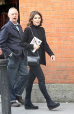 NIGELLA LAWSON Leaves Book Signing at Dubray Book Store in Dublin 11/04/2017