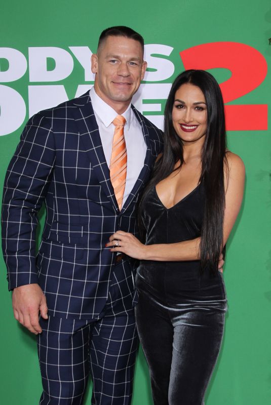 NIKKI BELLA and John Cena at Daddy’s Home 2 Premiere in Westwood 11/05/2017