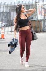 NIKKI BELLA Out in Los Angeles 11/16/2017
