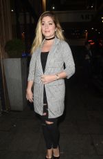 NIKKI SANDERSON Arrives at Skinnea Coffee Launch in Manchester 11/20/2017