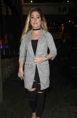 NIKKI SANDERSON Arrives at Skinnea Coffee Launch in Manchester 11/20/2017