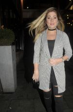 NIKKI SANDERSON Arrives at Skinnea Coffee Launch in Manchester 11/20/2017