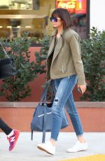 NINA DOBREV Arrives at a Dance Studio in Los Angeles 11/22/2017