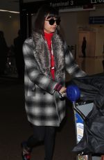NINA DOBREV at Los Angeles International Airport 11/15/2017