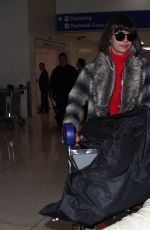 NINA DOBREV at Los Angeles International Airport 11/15/2017