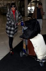 NINA DOBREV at Los Angeles International Airport 11/15/2017