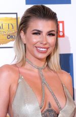 OLIVIA BUCKLAND at OK! Magazine Beauty Awards in London 11/28/2017