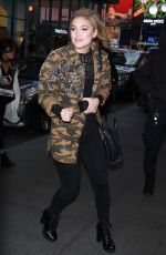 OLIVIA HOLT Arrives at MTV