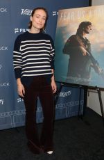 OLIVIA WILDE at Fear Us Women Screening in Los Angeles 11/14/2017