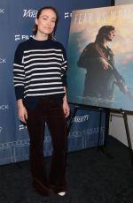 OLIVIA WILDE at Fear Us Women Screening in Los Angeles 11/14/2017