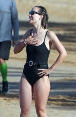 OLIVIA WILDE in Swimsuit at a Beach in Hawaii 11/26/2017