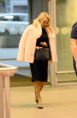 PAMELA ANDERSON at Chopin Airport in Warsaw 11/26/2017