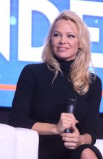 PAMELA ANDERSON at Comic-con in Warsaw 11/27/2017