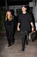 PARIS HILTON and Chris Zylka Out Shopping at Beverly Glen Circle 11/27/2017