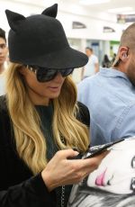 PARIS HILTON at Mexico City International Airport 11/05/2017