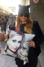 PARIS HILTON at Mexico City International Airport 11/05/2017