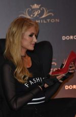 PARIS HILTON Promotes Her New Shoes Collection at Pabellon Polanco in Mexico City 11/07/2017