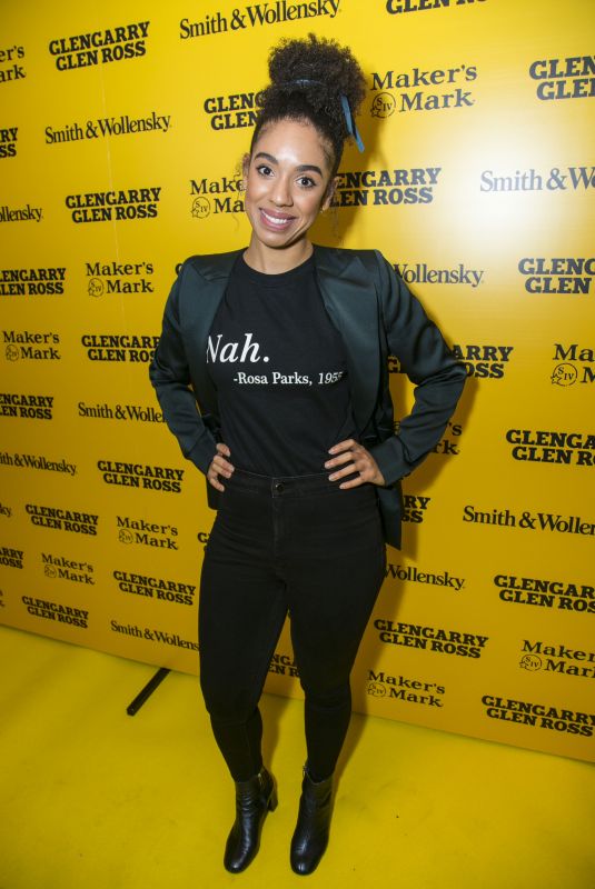 PEARL MACKIE at Glengarry Glen Ross Press Night in London 11/09/2017