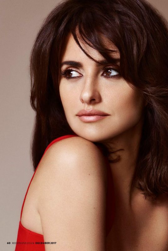 PENELOPE CRUZ in Red Magazine December 2017