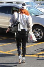 PHOEBE PRICE at Rite Aid in Beverly Hills 11/09/2017