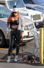 PHOEBE PRICE at Rite Aid in Beverly Hills 11/09/2017