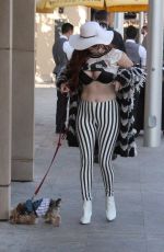 PHOEBE PRICE Out in Beverly Hills 11/03/2017