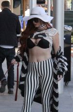 PHOEBE PRICE Out in Beverly Hills 11/03/2017