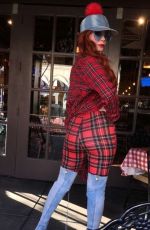 PHOEBE PRICE Out in Beverly Hills 11/27/2017
