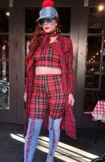 PHOEBE PRICE Out in Beverly Hills 11/27/2017