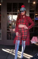PHOEBE PRICE Out in Beverly Hills 11/27/2017