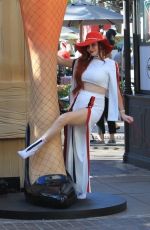 PHOEBE PRICE Shopping at The Grove in West Hollywood 11/24/2017