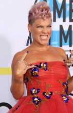 PINK at American Music Awards 2017 at Microsoft Theater in Los Angeles 11/19/2017