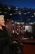 PINK at Jimmy Kimmel Live 11/01/2017