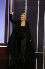 PINK at Jimmy Kimmel Live 11/01/2017