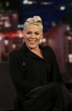 PINK at Jimmy Kimmel Live 11/01/2017