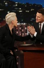 PINK at Jimmy Kimmel Live 11/01/2017