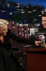 PINK at Jimmy Kimmel Live 11/01/2017