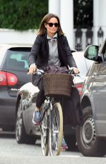 PIPPA MIDDLETON Out Riding a Bicycle in London 11/09/2017