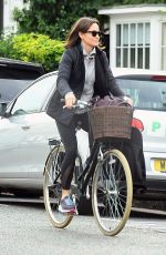 PIPPA MIDDLETON Out Riding a Bicycle in London 11/09/2017