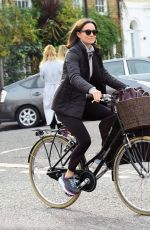 PIPPA MIDDLETON Out Riding a Bicycle in London 11/09/2017