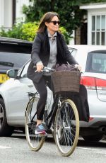 PIPPA MIDDLETON Out Riding a Bicycle in London 11/09/2017