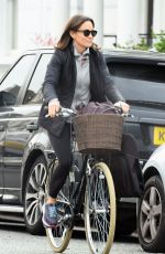 PIPPA MIDDLETON Out Riding a Bicycle in London 11/09/2017
