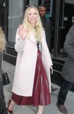 PORTIA DOUBLEDAY Arrives at AOL Build in New York 11/15/2017