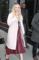 PORTIA DOUBLEDAY Arrives at AOL Build in New York 11/15/2017