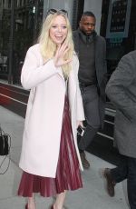 PORTIA DOUBLEDAY Arrives at AOL Build in New York 11/15/2017